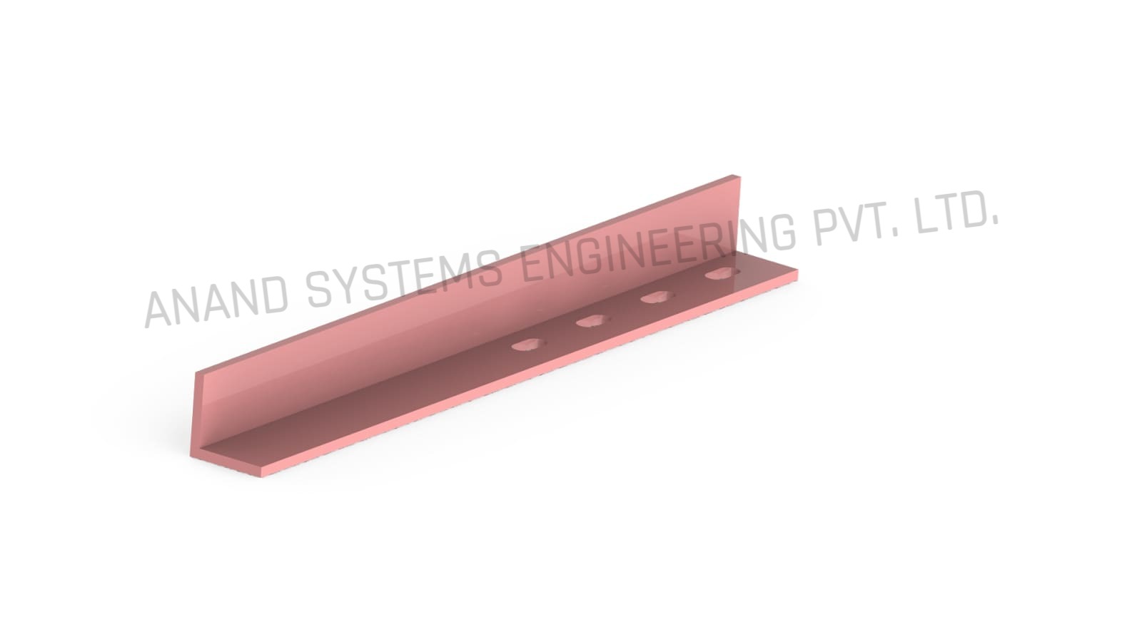 Mild Steel bracket to mount the busbar 