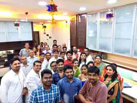 Group Picture of Anand Systems Engineering team