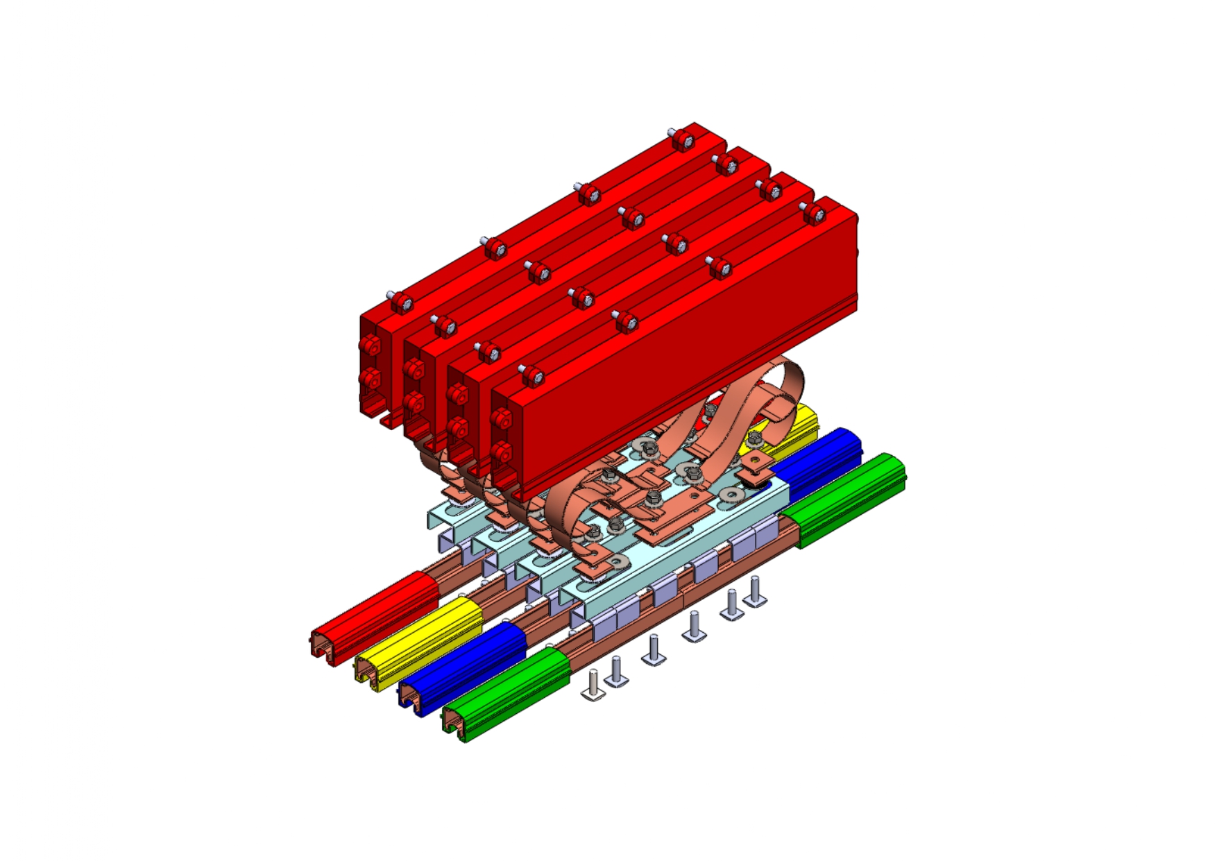 Safelink W busbar Single Pole