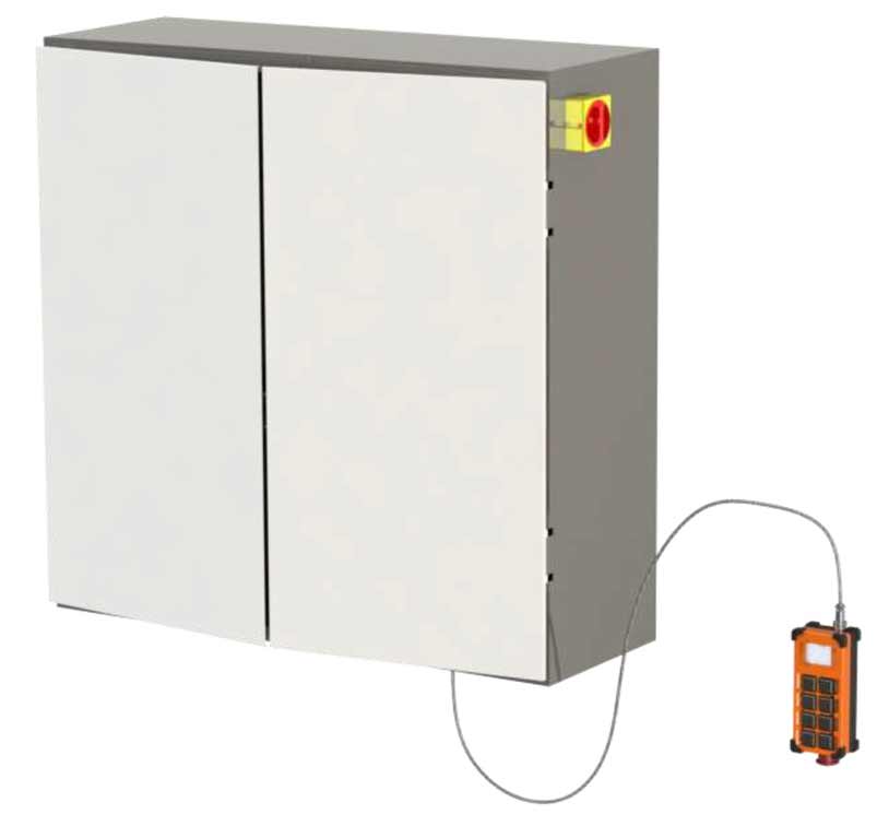 Variable frequency drive based control panel