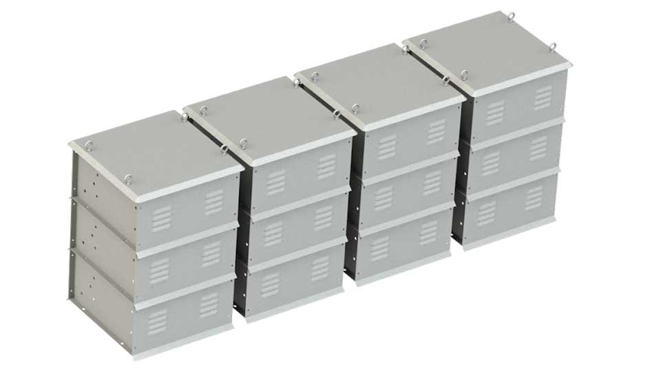 SS Punched grid Resistance box