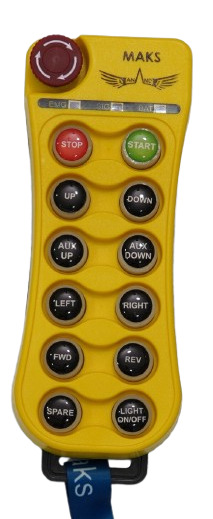 MAKS 12 Button Radio Remote Control