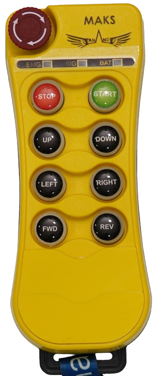 MAKS 8 Button Radio Remote Control